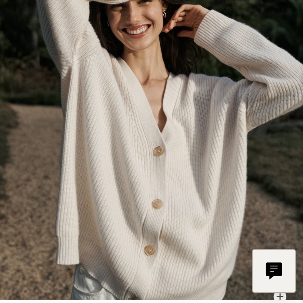 Jenni Kayne Cream Cardigan